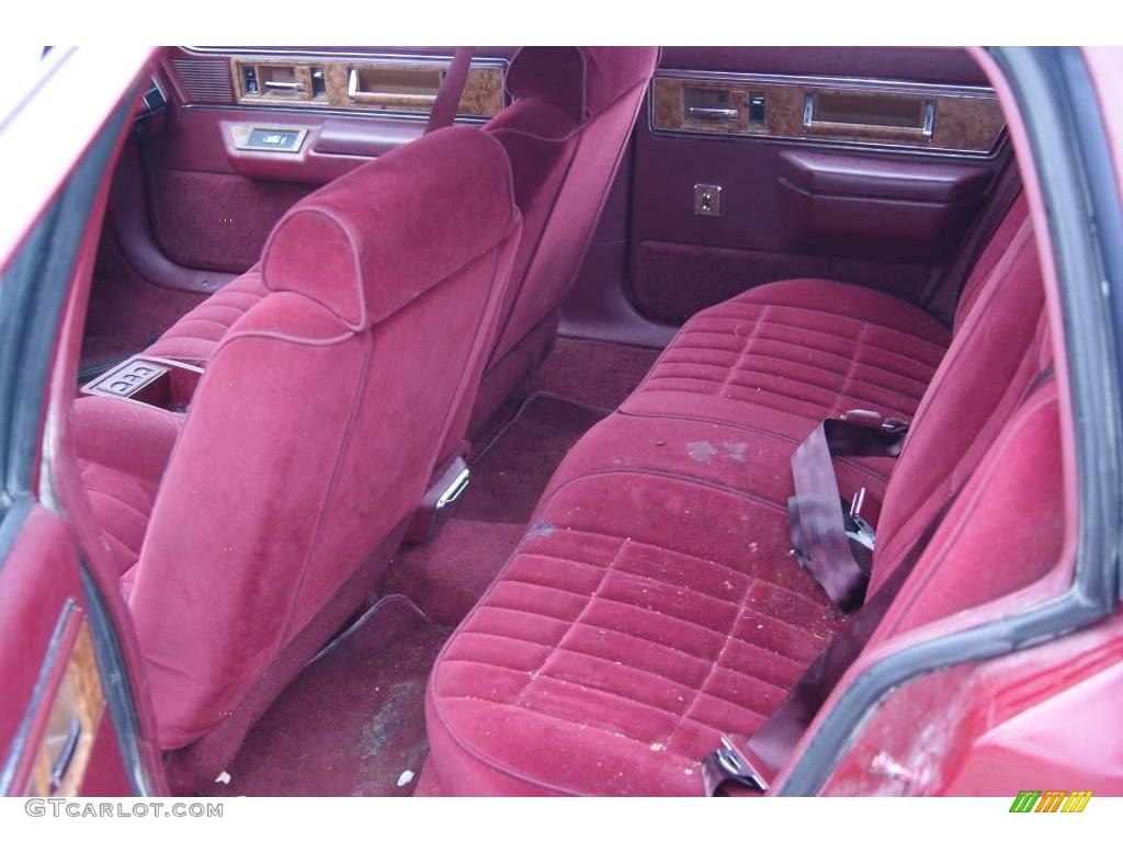 1989 Skylark Limited Sedan - Medium Garnet Red Metallic / Red photo #16