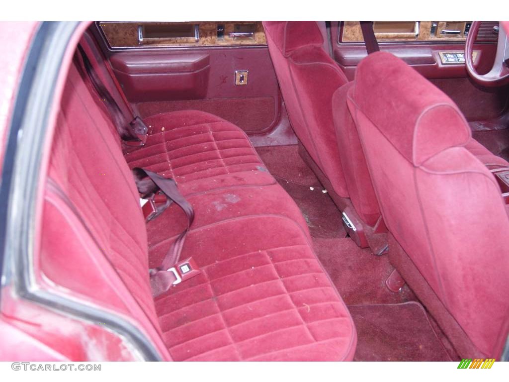 1989 Skylark Limited Sedan - Medium Garnet Red Metallic / Red photo #17