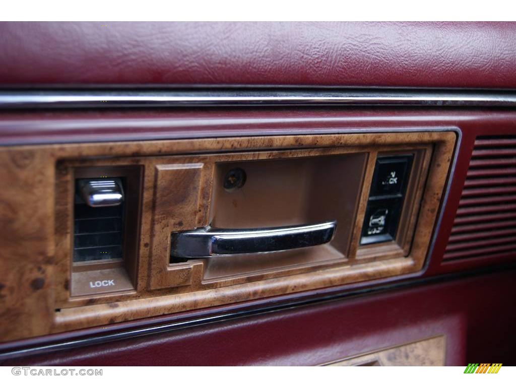 1989 Skylark Limited Sedan - Medium Garnet Red Metallic / Red photo #23