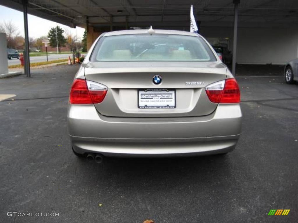 2007 3 Series 328i Sedan - Platinum Bronze Metallic / Beige Dakota Leather photo #4