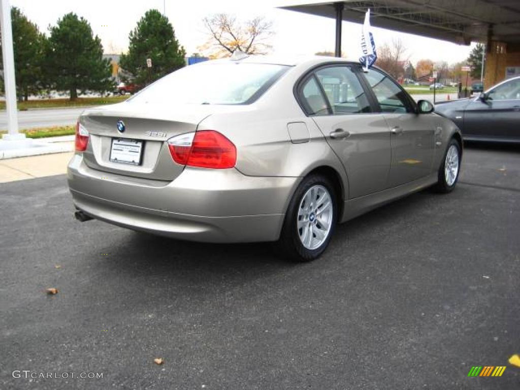 2007 3 Series 328i Sedan - Platinum Bronze Metallic / Beige Dakota Leather photo #5