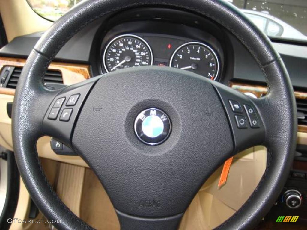 2007 3 Series 328i Sedan - Platinum Bronze Metallic / Beige Dakota Leather photo #22