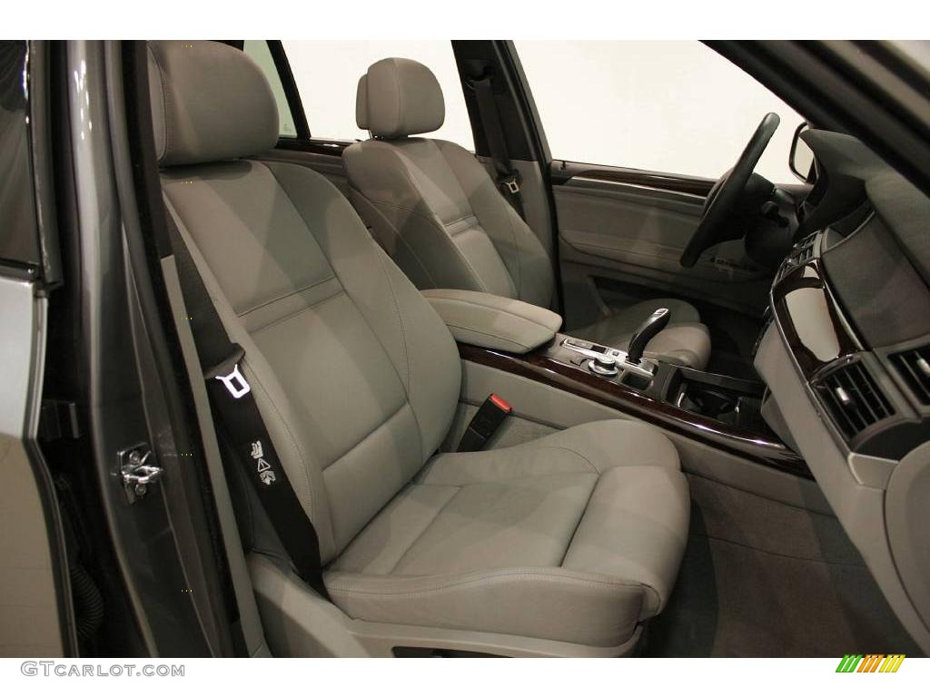 2009 X5 xDrive30i - Space Grey Metallic / Grey Nevada Leather photo #22