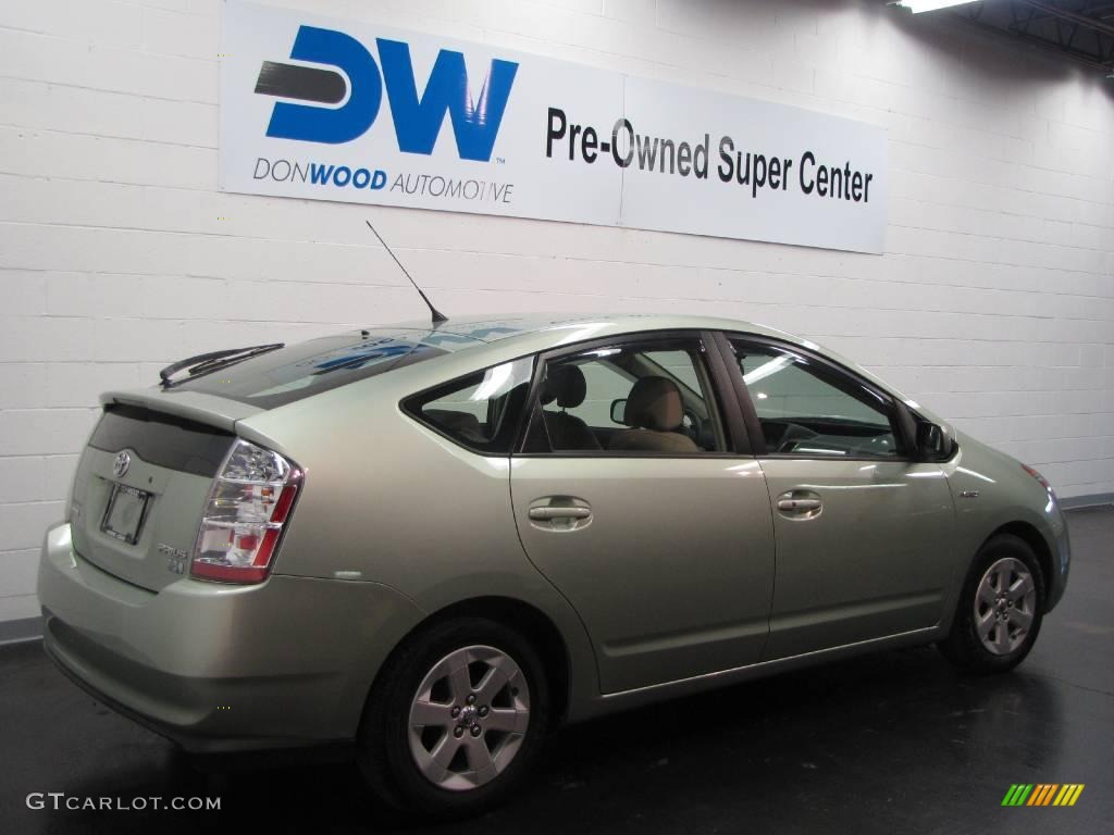 2007 Prius Hybrid - Silver Pine Green Mica / Dark Gray photo #4