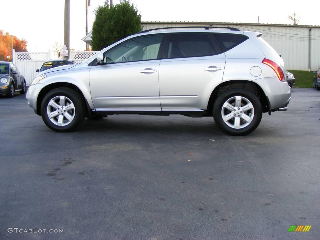 2006 Murano SL AWD - Brilliant Silver Metallic / Charcoal photo #3