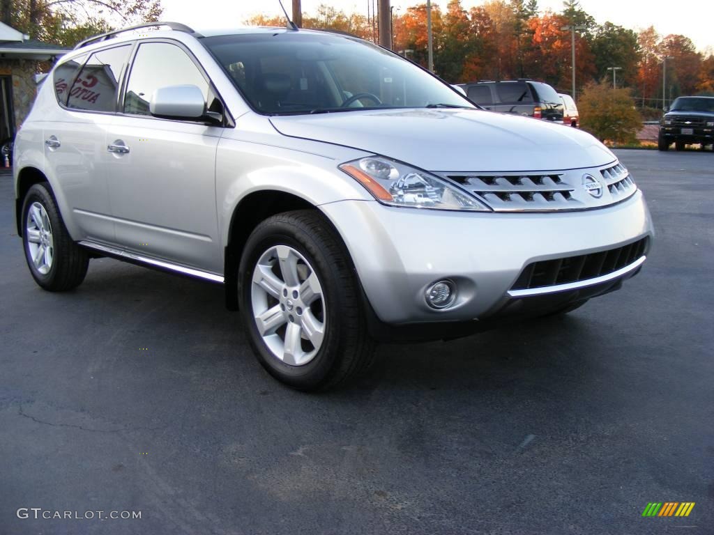 2006 Murano SL AWD - Brilliant Silver Metallic / Charcoal photo #15