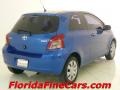 2007 Blazing Blue Metallic Toyota Yaris 3 Door Liftback  photo #2