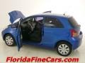 2007 Blazing Blue Metallic Toyota Yaris 3 Door Liftback  photo #8