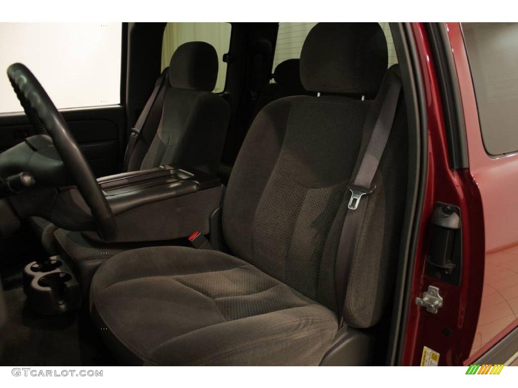 2006 Silverado 1500 LS Extended Cab 4x4 - Sport Red Metallic / Dark Charcoal photo #8