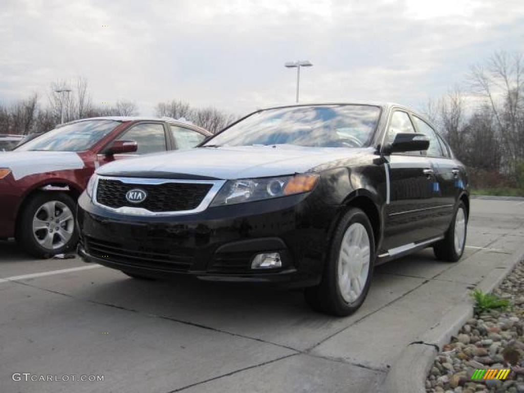 Ebony Black Kia Optima