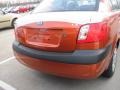 Sunset Orange - Rio LX Sedan Photo No. 4