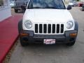 2004 Stone White Jeep Liberty Sport 4x4  photo #13