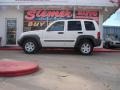 2004 Stone White Jeep Liberty Sport 4x4  photo #16