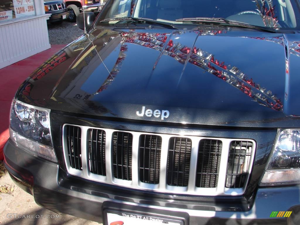 2004 Grand Cherokee Laredo 4x4 - Brillant Black Crystal Pearl / Dark Slate Gray photo #12