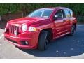 2007 Inferno Red Crystal Pearlcoat Jeep Compass RALLYE Sport 4x4  photo #1