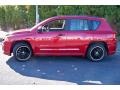2007 Inferno Red Crystal Pearlcoat Jeep Compass RALLYE Sport 4x4  photo #8