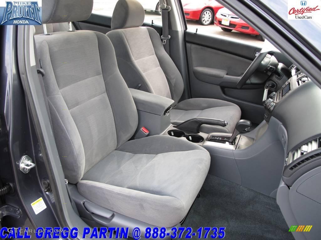 2007 Accord EX Sedan - Graphite Pearl / Gray photo #16