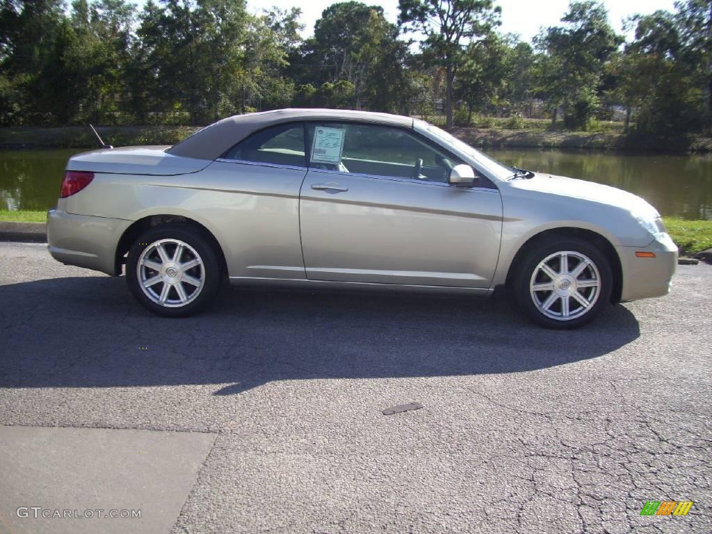 2008 Sebring Touring Convertible - Linen Gold Metallic / Dark Khaki/Light Graystone photo #1