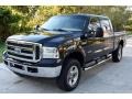 2005 Black Ford F250 Super Duty Lariat FX4 Crew Cab 4x4  photo #1