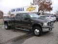 2006 Dark Stone Metallic Ford F350 Super Duty Lariat FX4 Crew Cab 4x4 Dually  photo #1