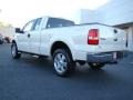 2007 White Sand Tri-Coat Ford F150 Lariat SuperCab 4x4  photo #26