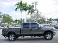 2006 Dark Shadow Gray Metallic Ford F250 Super Duty Lariat Crew Cab 4x4  photo #2