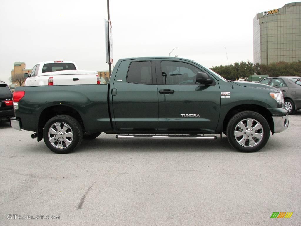 2007 Tundra SR5 Double Cab - Timberland Mica / Graphite Gray photo #5