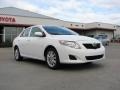 2009 Super White Toyota Corolla LE  photo #1