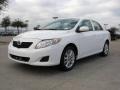 2009 Super White Toyota Corolla LE  photo #3