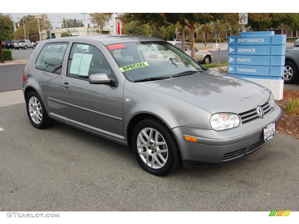 2003 GTI 1.8T - Silverstone Grey Metallic / Black photo #1