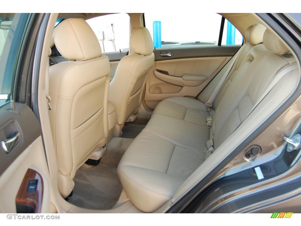 2007 Accord EX-L V6 Sedan - Carbon Bronze Pearl / Ivory photo #11