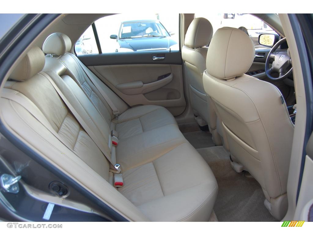 2007 Accord EX-L V6 Sedan - Carbon Bronze Pearl / Ivory photo #15