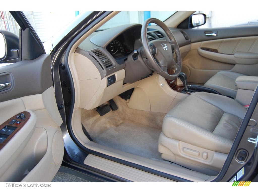 2007 Accord EX-L V6 Sedan - Carbon Bronze Pearl / Ivory photo #16