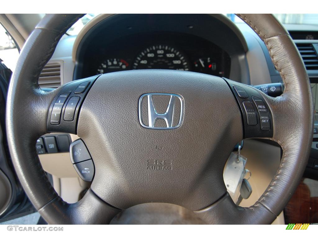 2007 Accord EX-L V6 Sedan - Carbon Bronze Pearl / Ivory photo #19