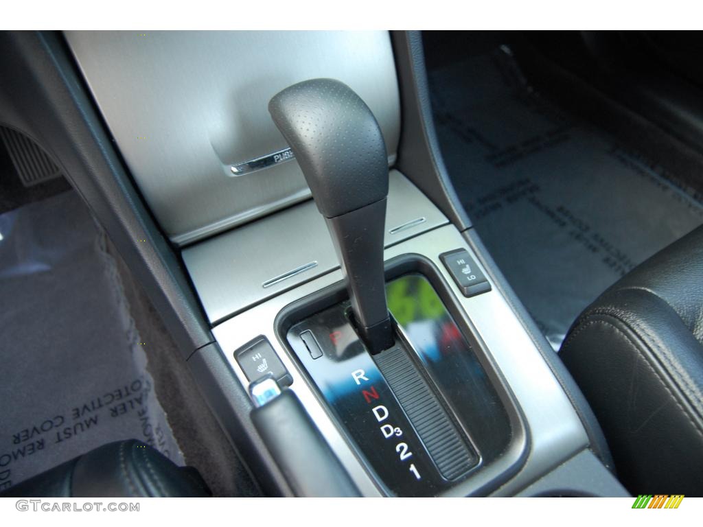 2007 Accord EX V6 Coupe - Nighthawk Black Pearl / Black photo #20