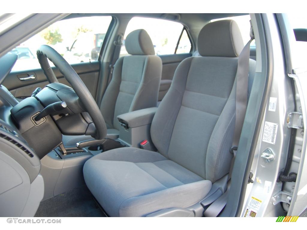 2006 Accord LX Sedan - Alabaster Silver Metallic / Gray photo #21