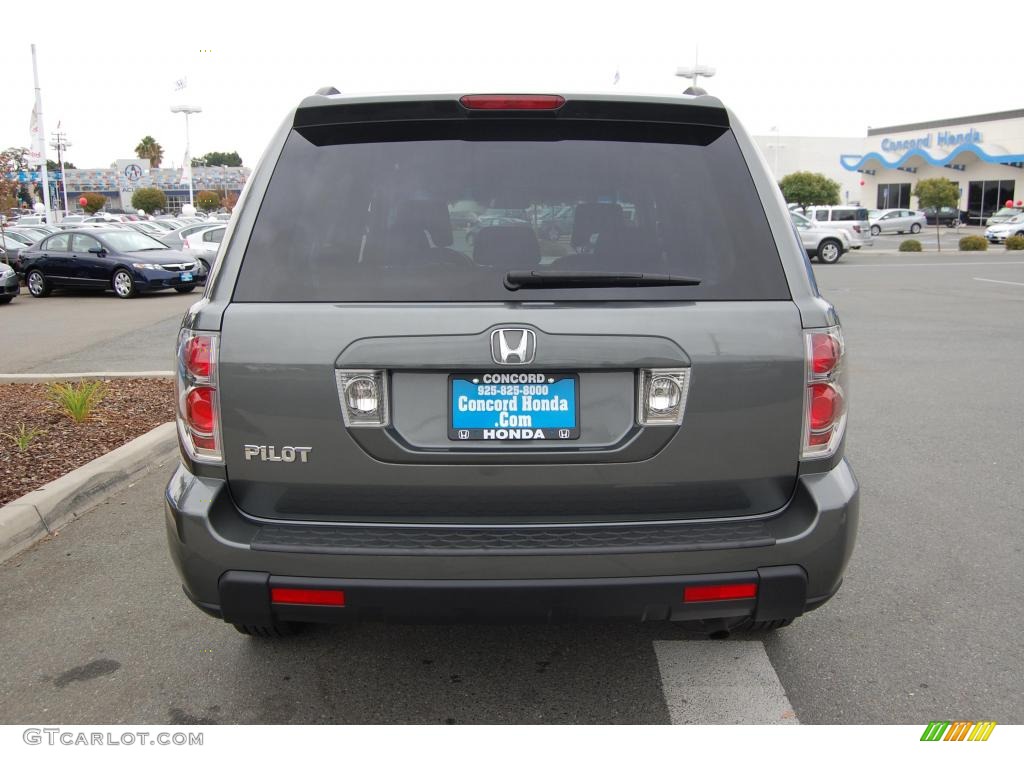 2007 Pilot EX - Nimbus Gray Metallic / Gray photo #4