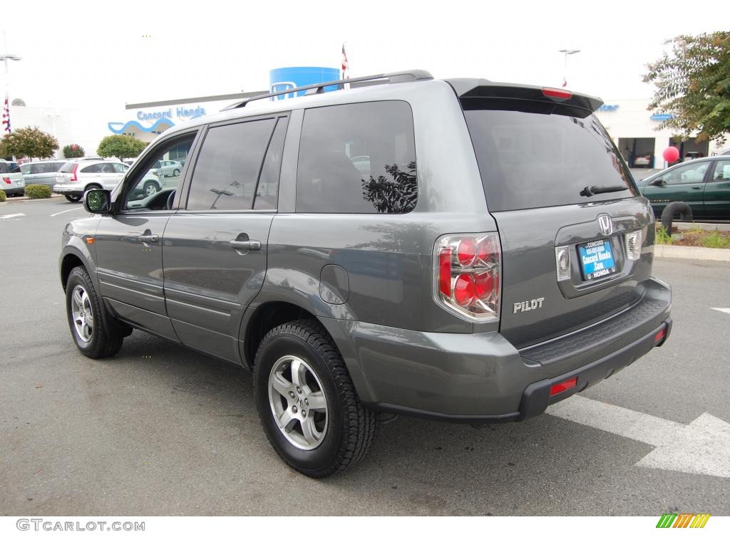 2007 Pilot EX - Nimbus Gray Metallic / Gray photo #5