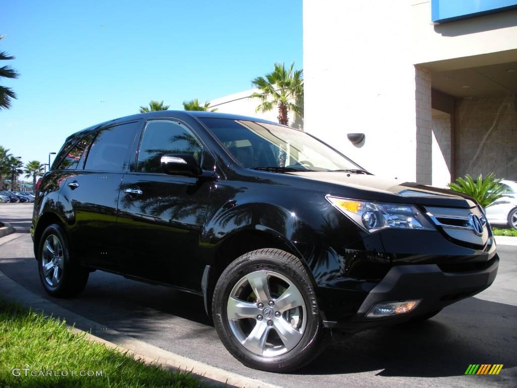 2007 MDX Sport - Formal Black Pearl / Ebony photo #4