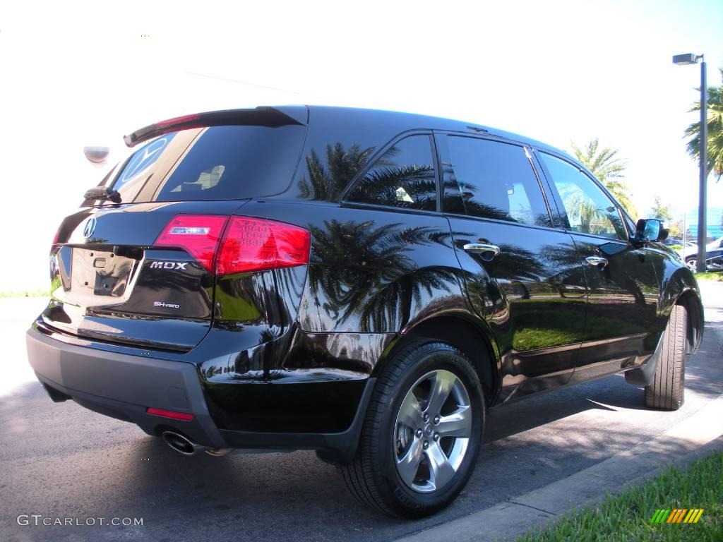 2007 MDX Sport - Formal Black Pearl / Ebony photo #6