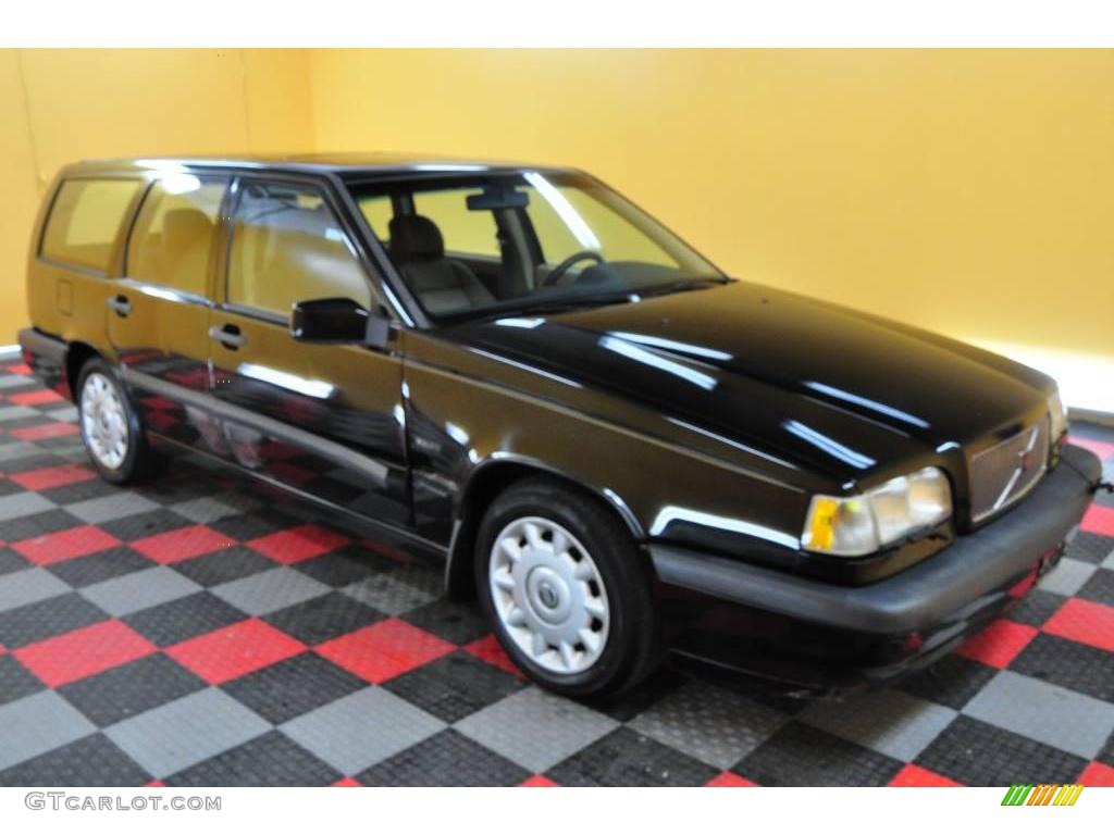 1994 850 GLTS Wagon - Black / Beige photo #1