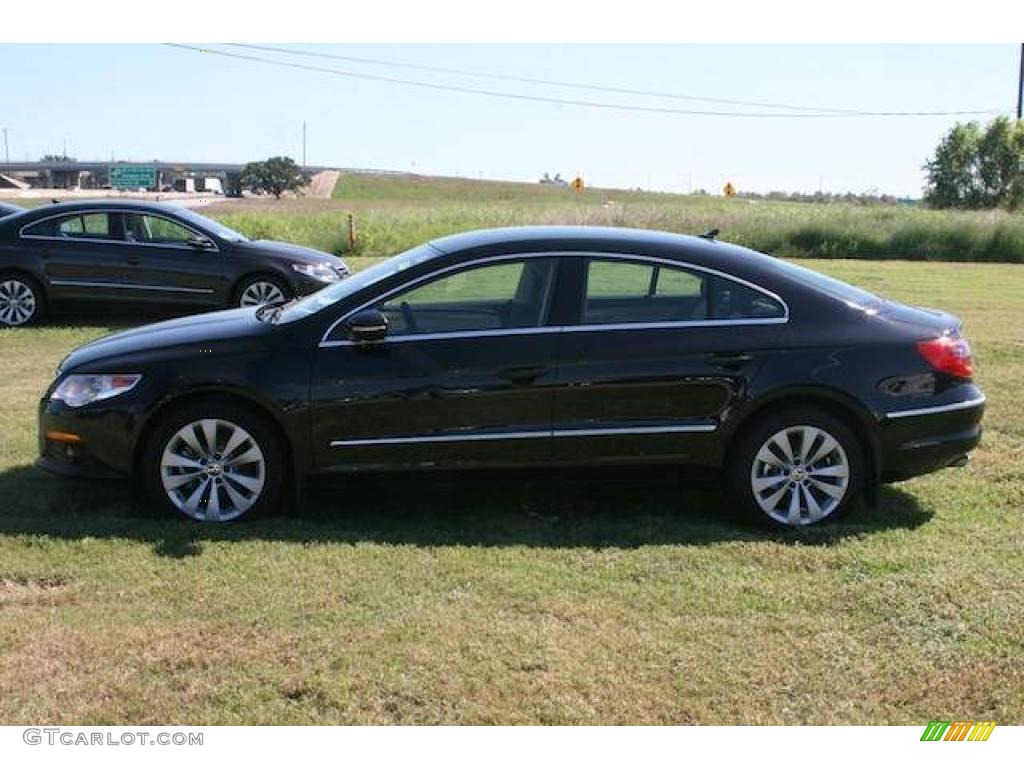 2010 CC Sport - Deep Black Metallic / Cornsilk Beige Two Tone photo #2