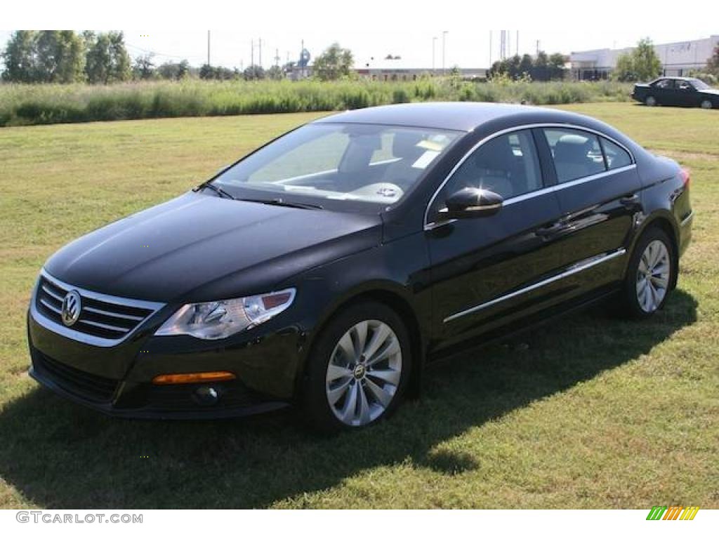 2010 CC Sport - Deep Black Metallic / Cornsilk Beige Two Tone photo #11