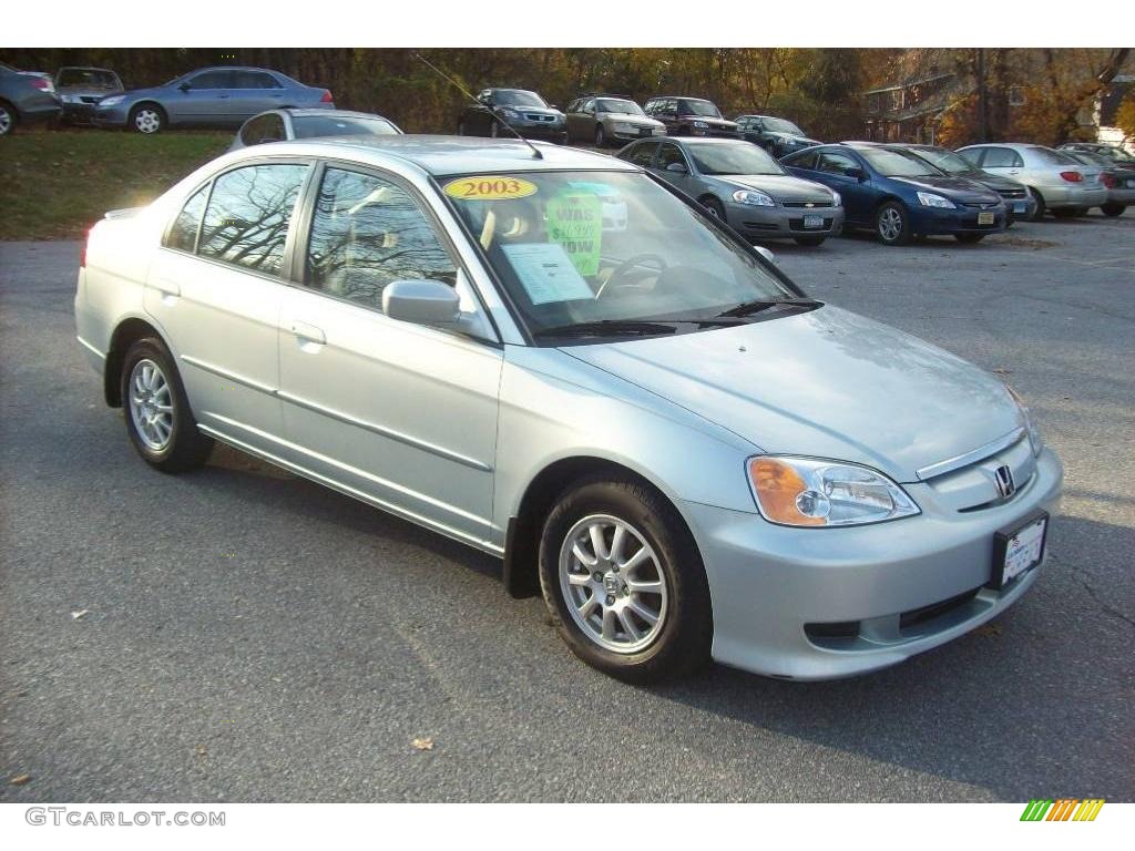 Opal Silver Blue Metallic Honda Civic