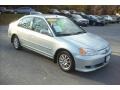 2003 Opal Silver Blue Metallic Honda Civic Hybrid Sedan  photo #1