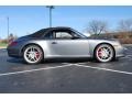 2010 Meteor Grey Metallic Porsche 911 Carrera 4S Cabriolet  photo #5