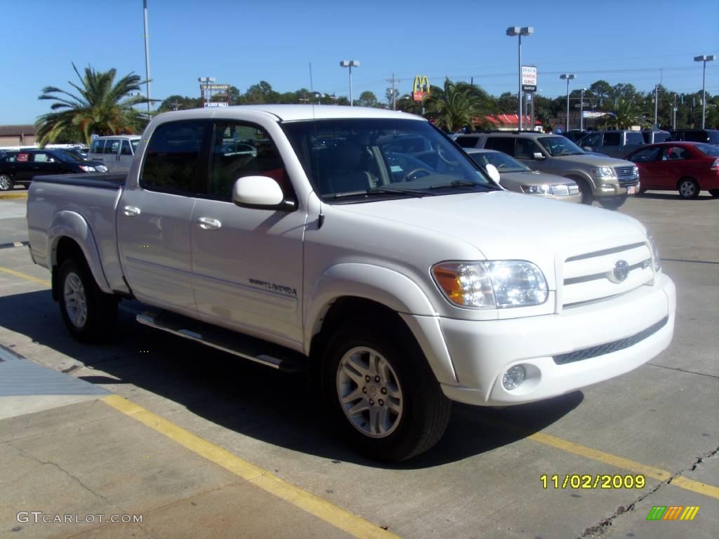 2006 Tundra Limited Double Cab - Natural White / Taupe photo #5