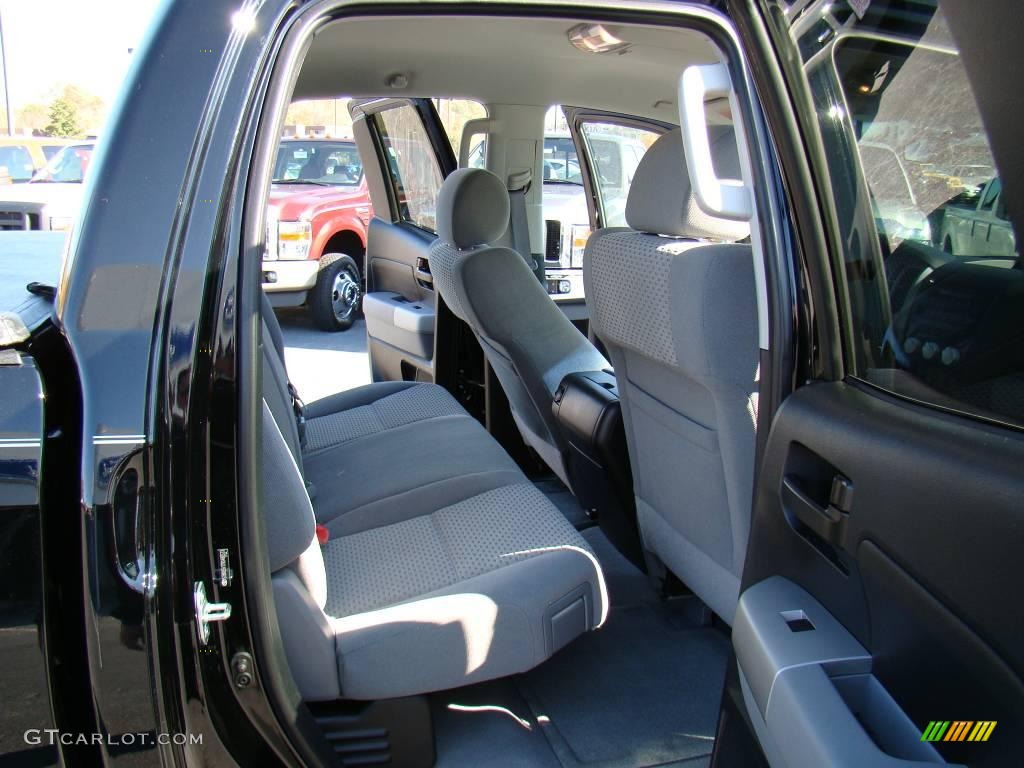 2008 Tundra SR5 TRD Double Cab - Black / Graphite Gray photo #12