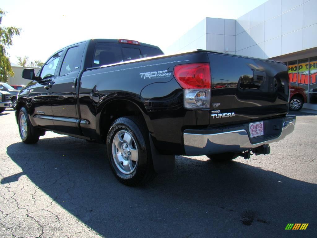 2008 Tundra SR5 TRD Double Cab - Black / Graphite Gray photo #32