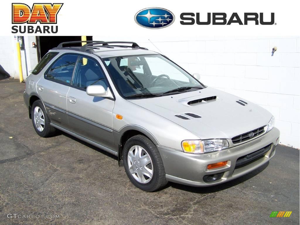 2000 Silverthorn Metallic Subaru Impreza Outback Sport